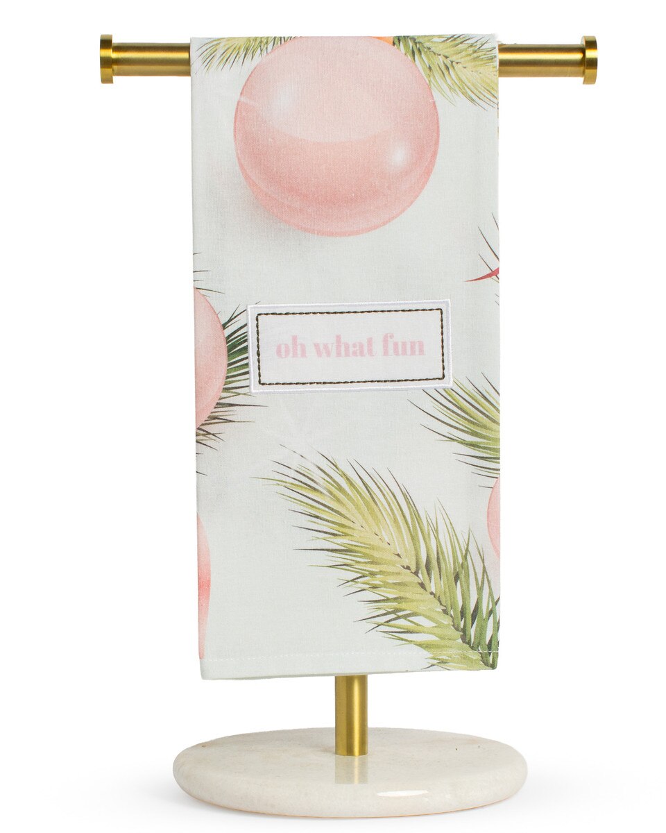 Oh What Fun Ornament Hand Towel