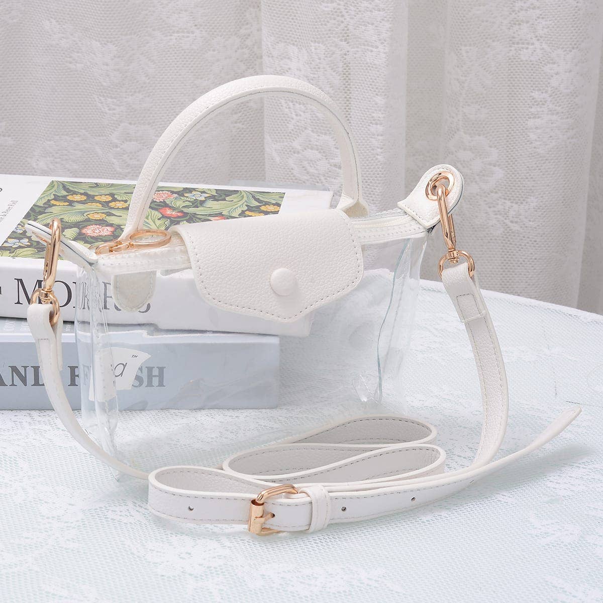 Clear Gameday Mini Crossbody Bag