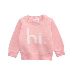 Hi Baby Girl Sweater