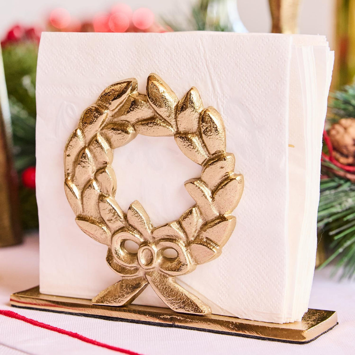 Napkin Holder Wreath