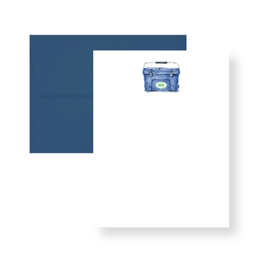 Custom Cooler Note Card Set