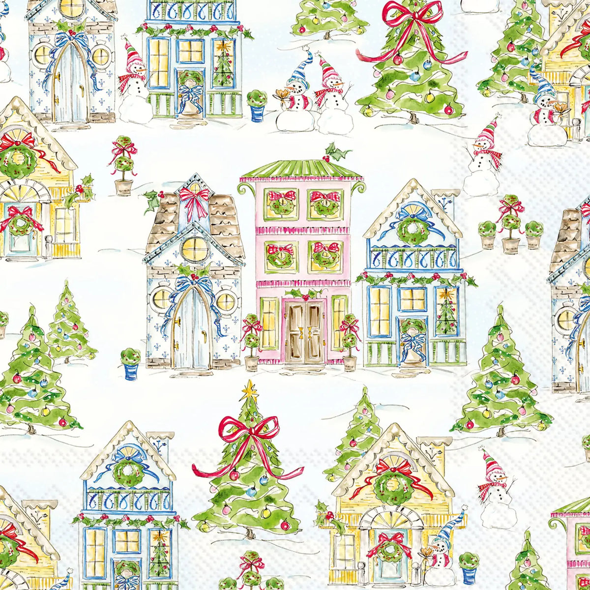Cocktail Napkins 20ct Gingerbread House Christmas