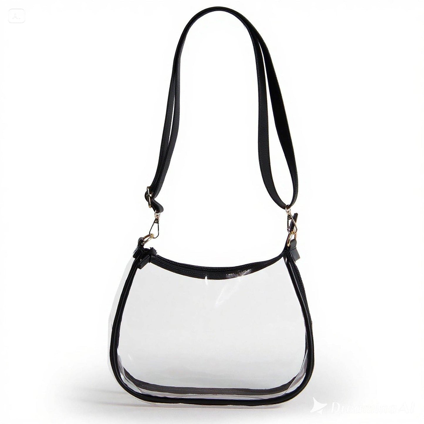 Sara Clear Purse - Black