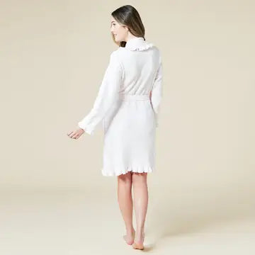 Women's Cozy 36" Ruffle Chenille Robe