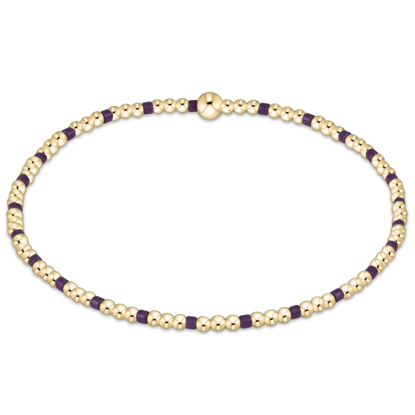 Gameday Hope Sincerity Pattern 2mm Bead Bracelet