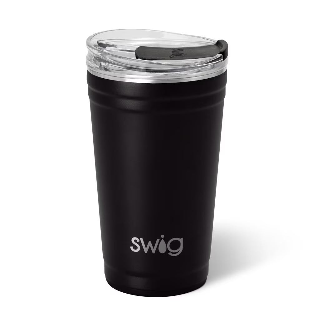 Black Party Cup 24oz