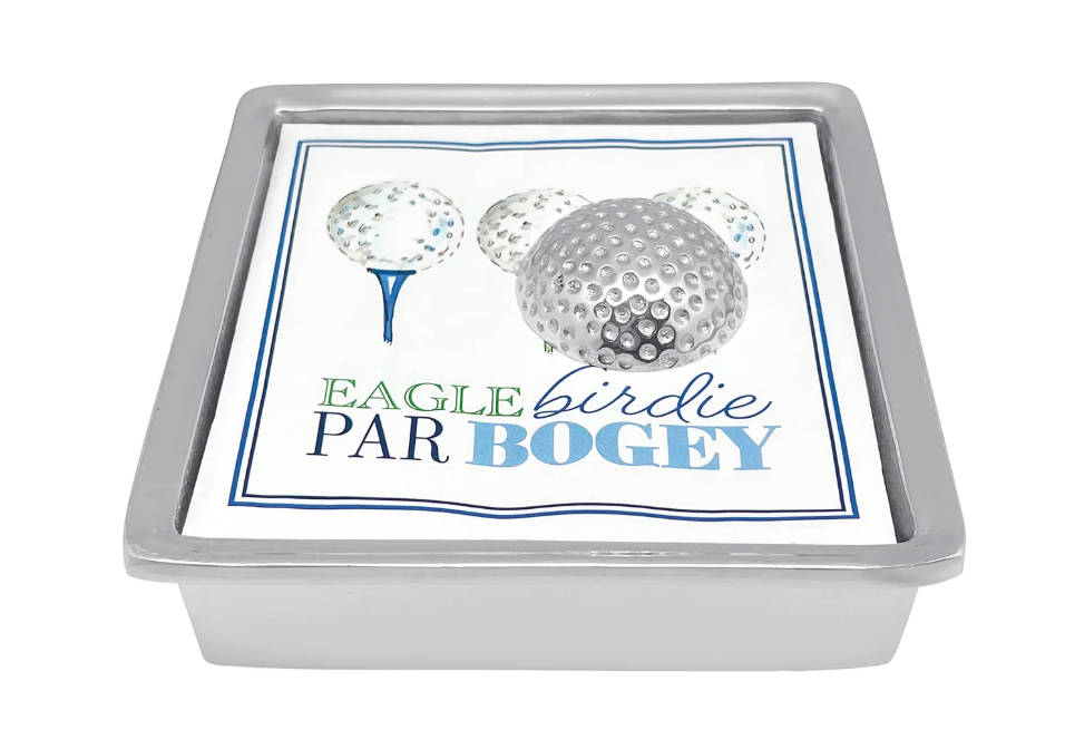 Golf Ball Signature Napkin Box