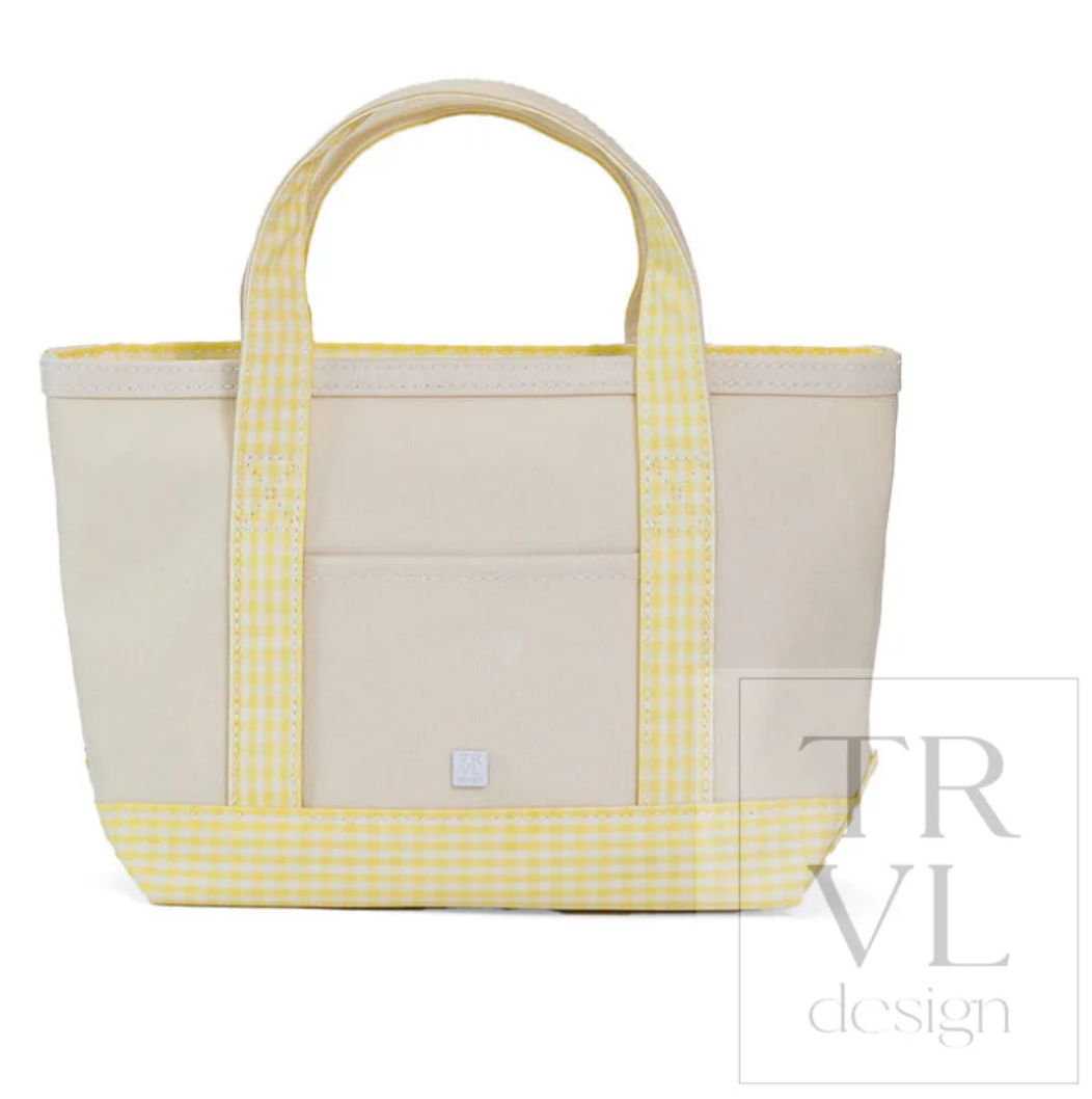 MINI TOTE - COATED CANVAS