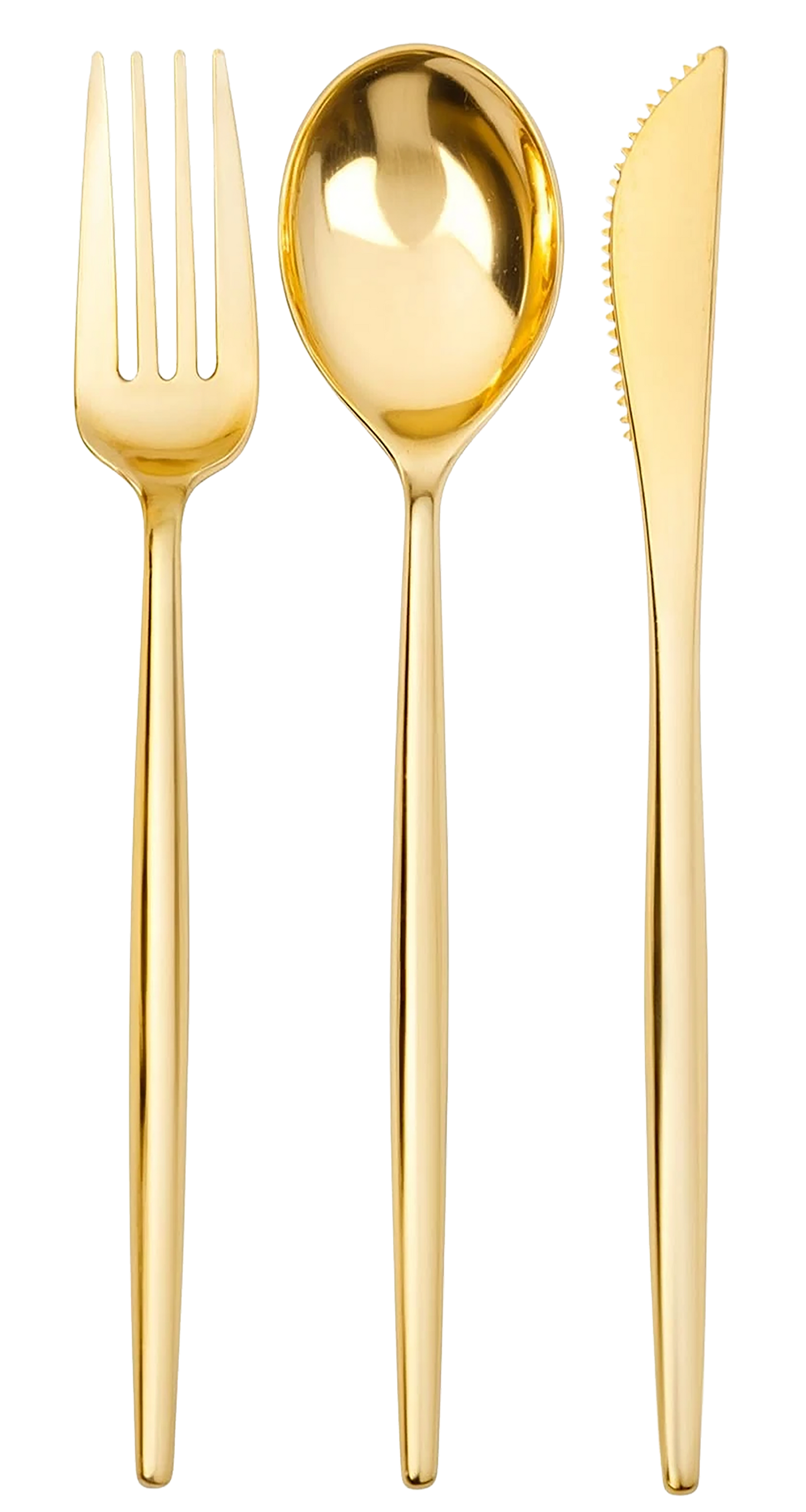 Gold Utensil Set (30 ct)