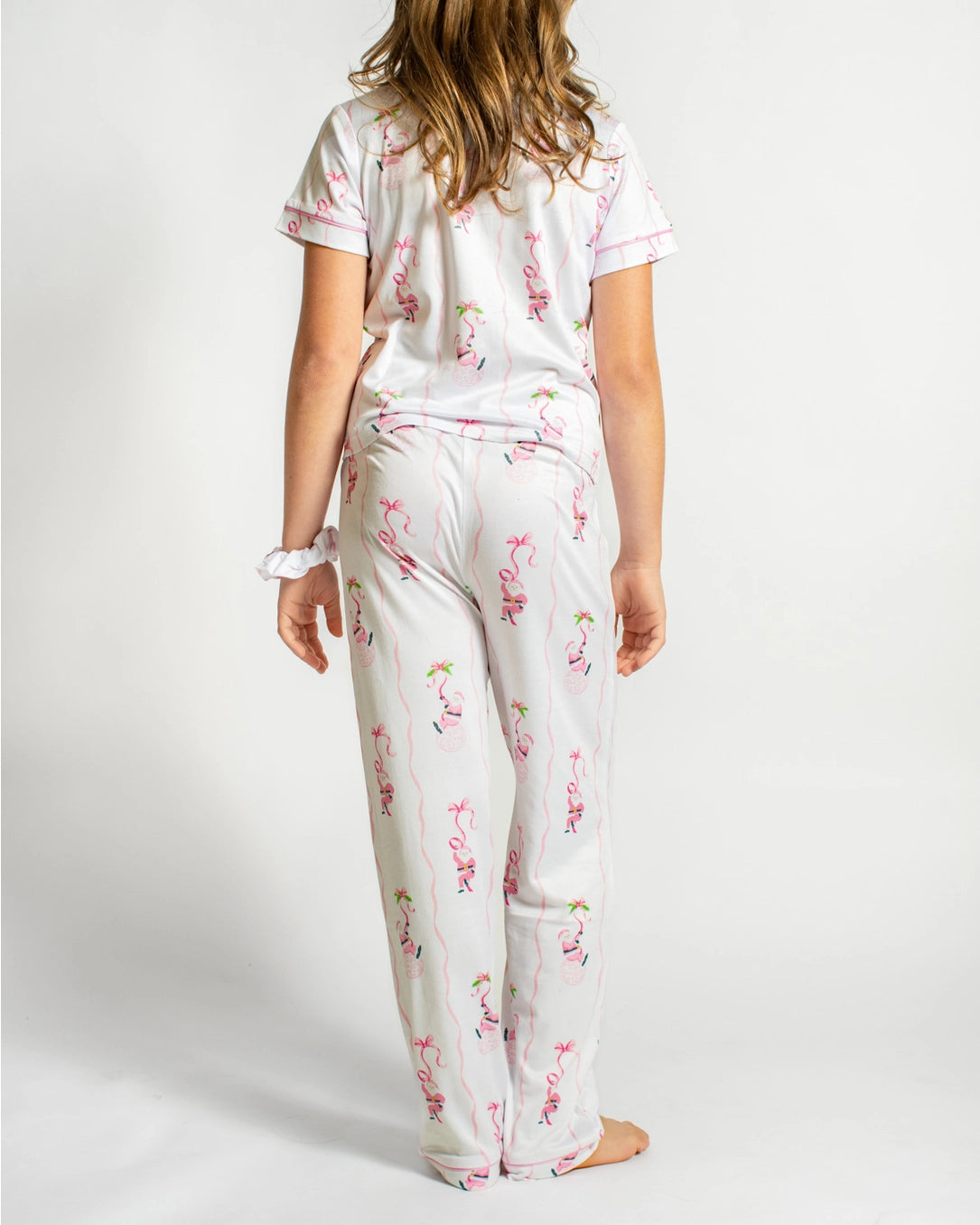 Girl's Wrapped in in Ribbons Pajama Set