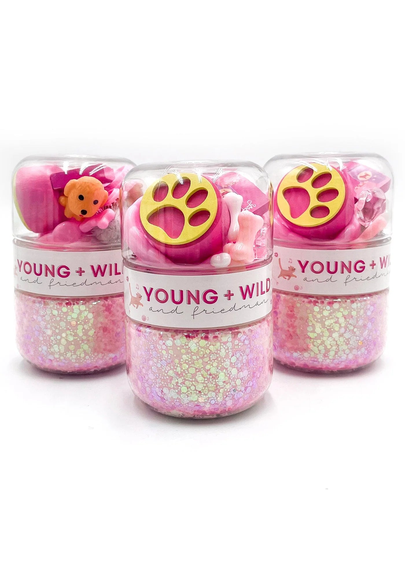 Grab n Go Dough Jar - Pink Pet
