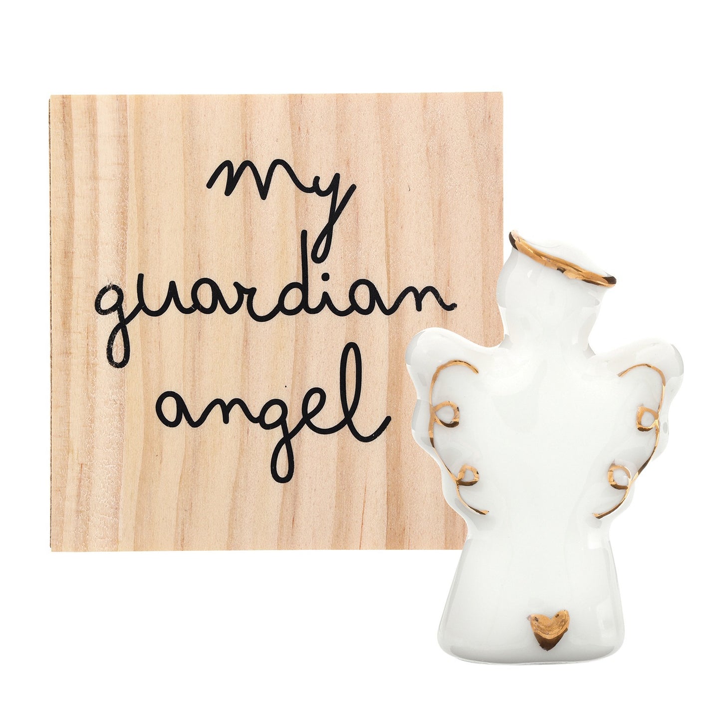 Ceramic Figrine - Angel W Halo