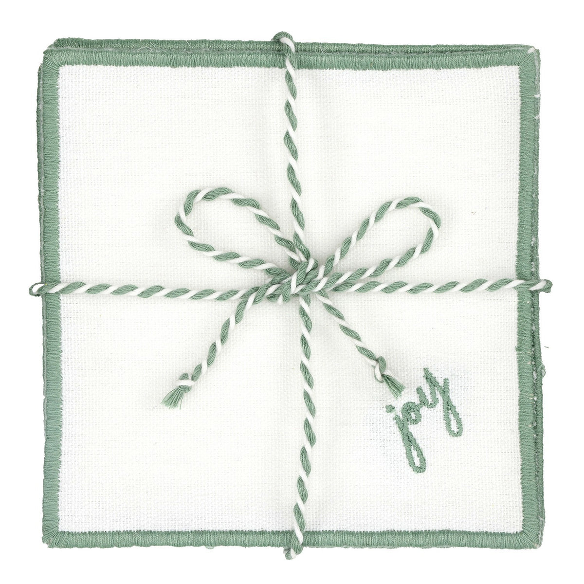 F2F-Set6EmbrdCottonCoasters