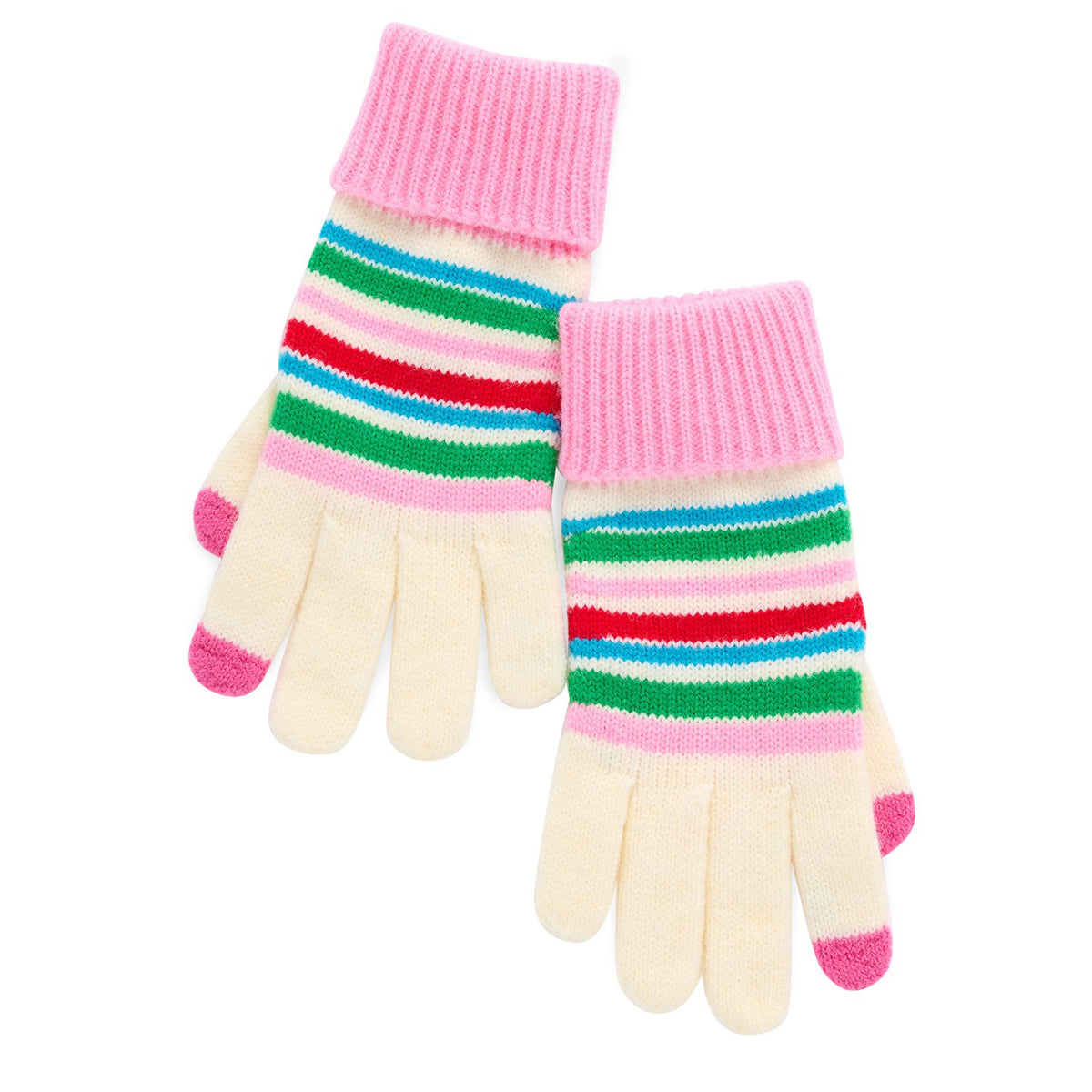 ELLE TOUCHSCREEN GLOVES,IVORY