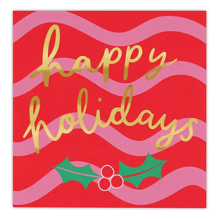Holiday napkins