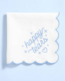 Happy Tears Handkerchief - embroidered handkerchief