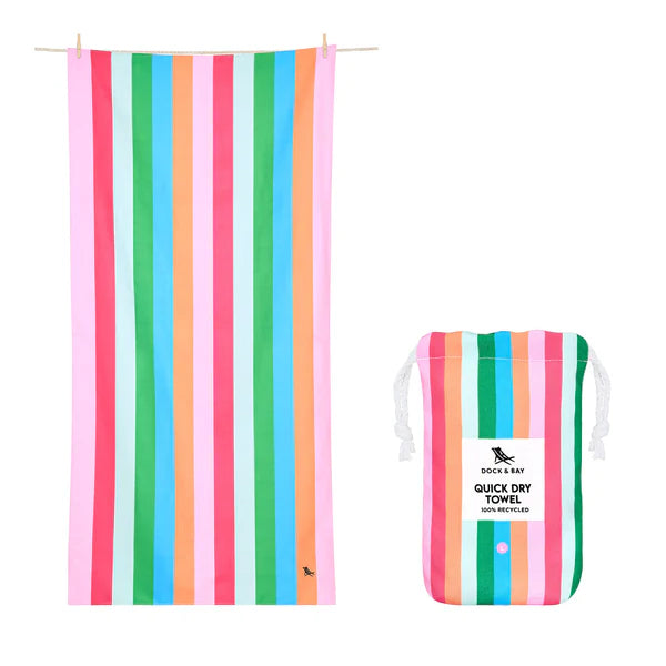 Quick dry towel - Multi color - includes monogram