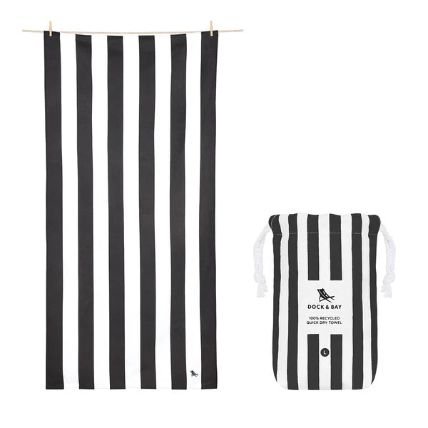 Quick Dry Towel - Cabana Stripe - includes monogram