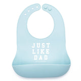 Just like Dad Wonder Bib