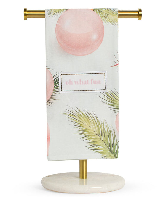 Oh What Fun Ornament Hand Towel