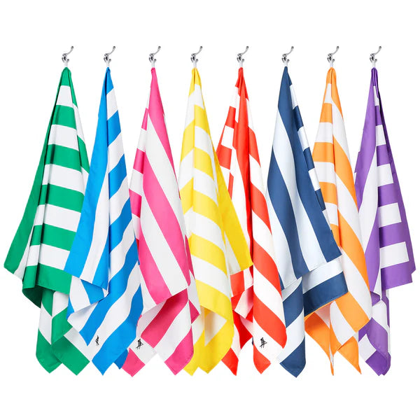 Quick Dry Towel - Cabana Stripe - includes monogram
