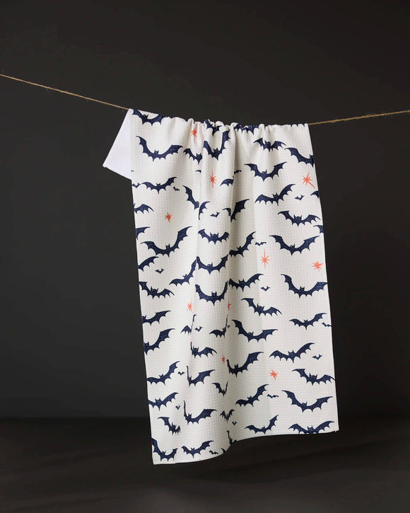 Midnight Friends White Tea Towel