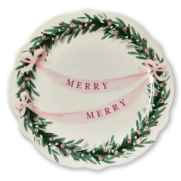 VERY MERRY ROUND PLATTER