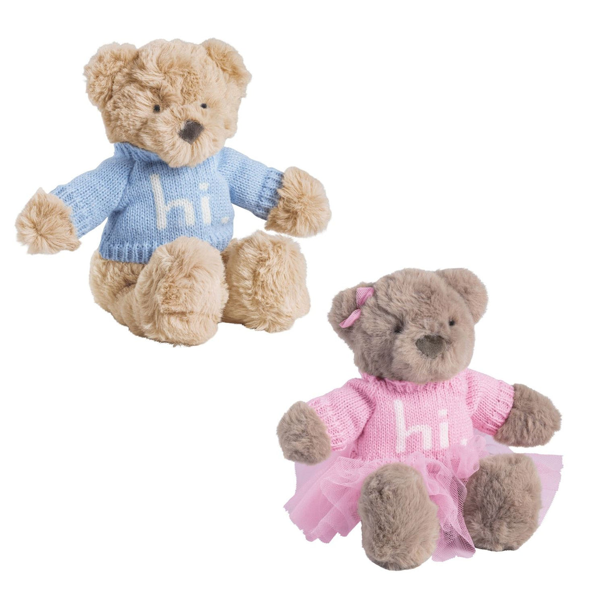 Pink Hi Baby Bear Plush Pal