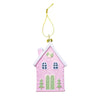Winter Wonderland Ornament   Pink/Green/White   3x4.75