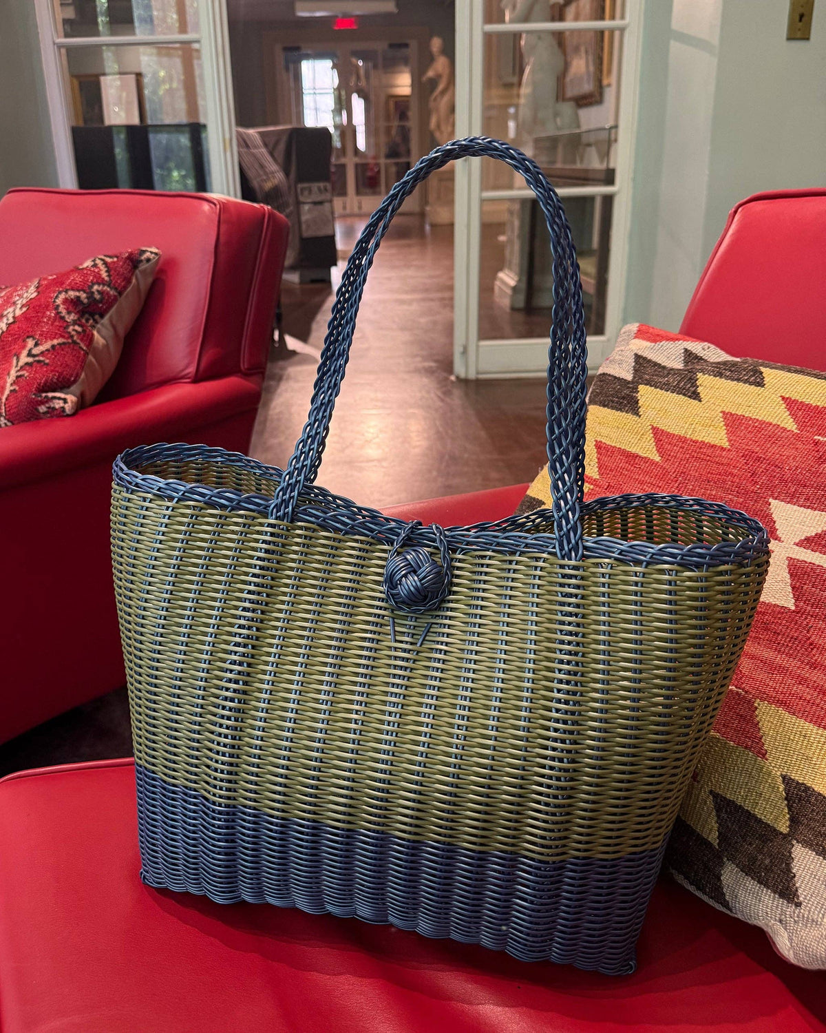 Everyday Tote Small | Rothko Olive/Fog Blue FWR27