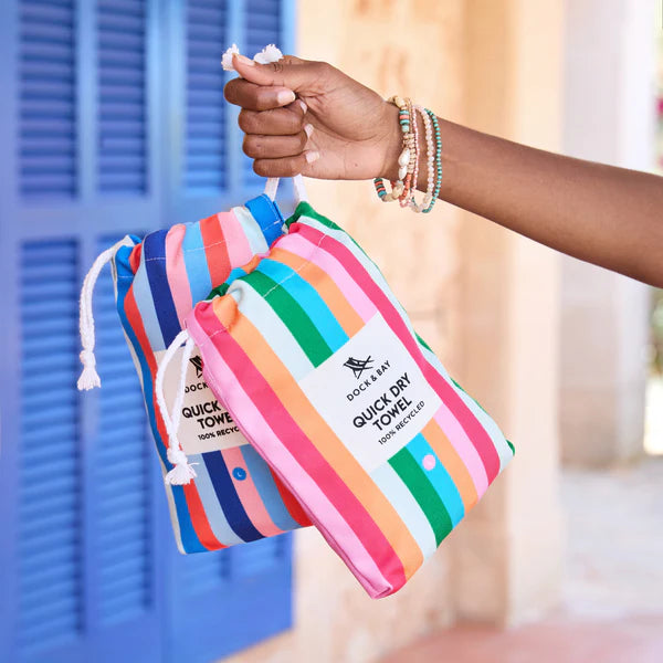 Quick dry towel - Multi color - includes monogram