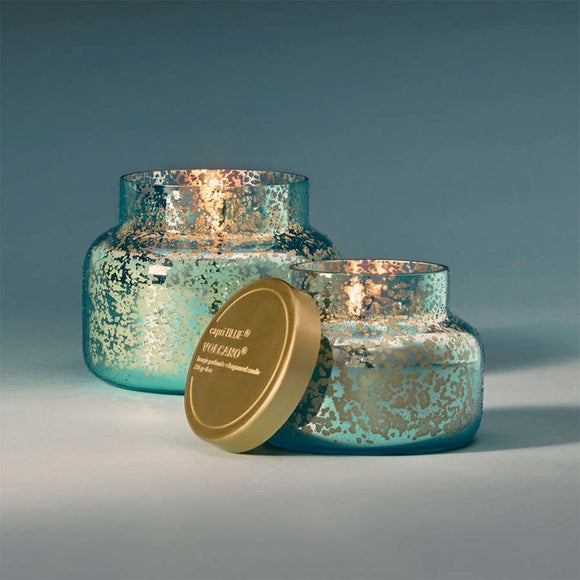 Aqua Opaline 8 oz Candle - Volcano