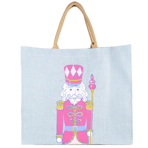 Candy Nutcracker Carryall Tote - large