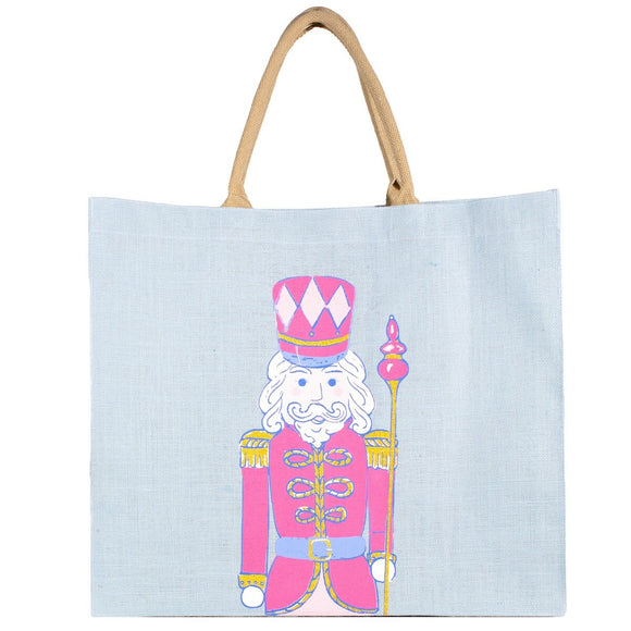 Candy Nutcracker Carryall Tote - large