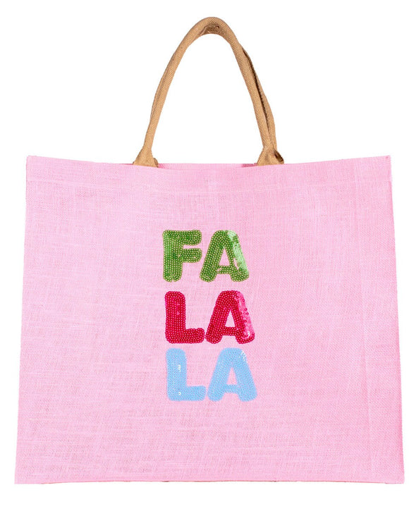 FaLaLa Sequin Carryall Tote
