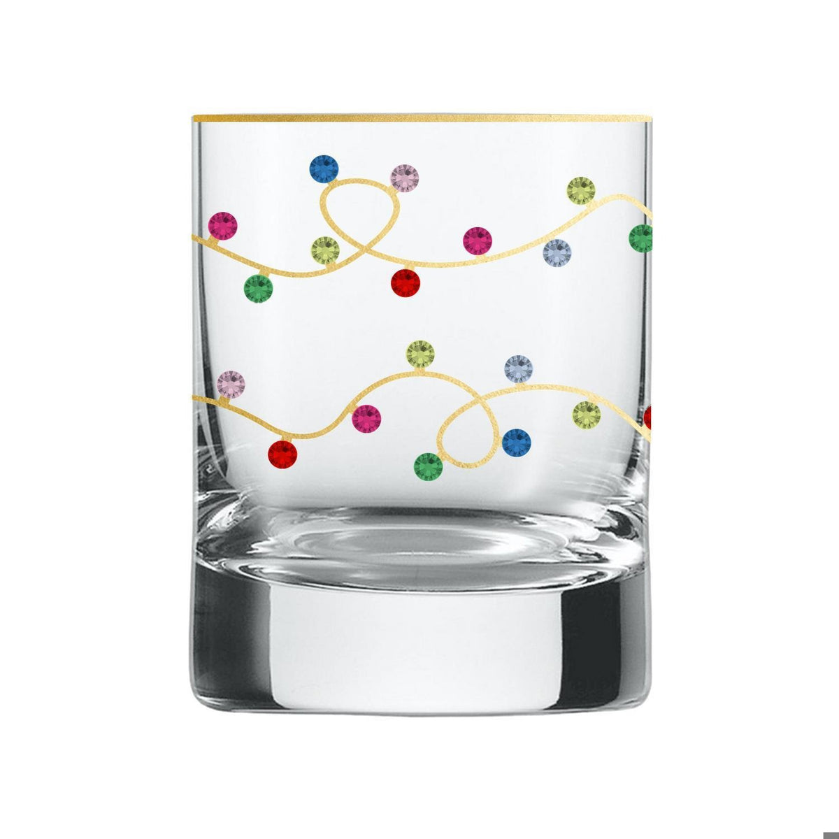 Cocktail Glass Rhinestone Lights