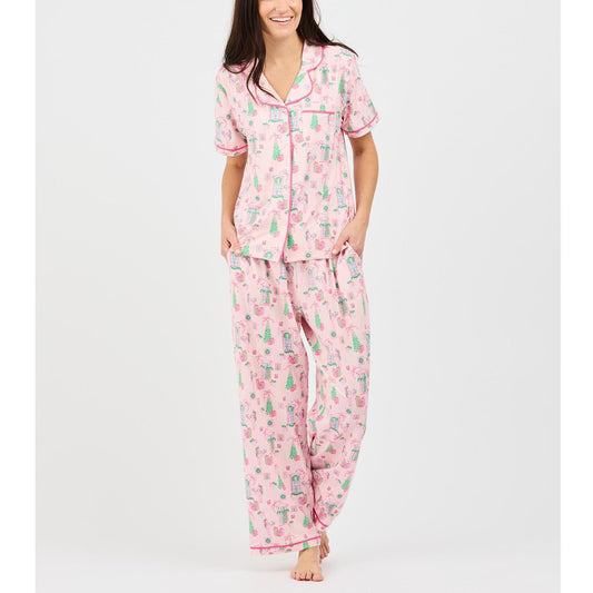 PJ Charlotte SSLP Chrstms Cttge P PK S-L
