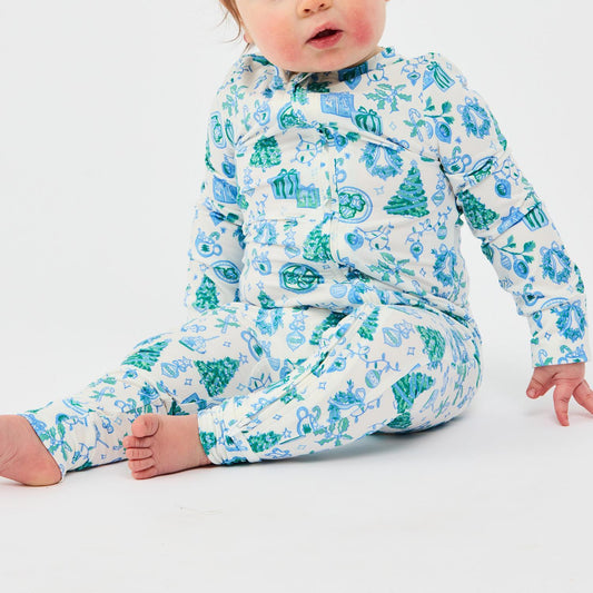 PJ Baby PJ Onsie Whimsey Wishes PK