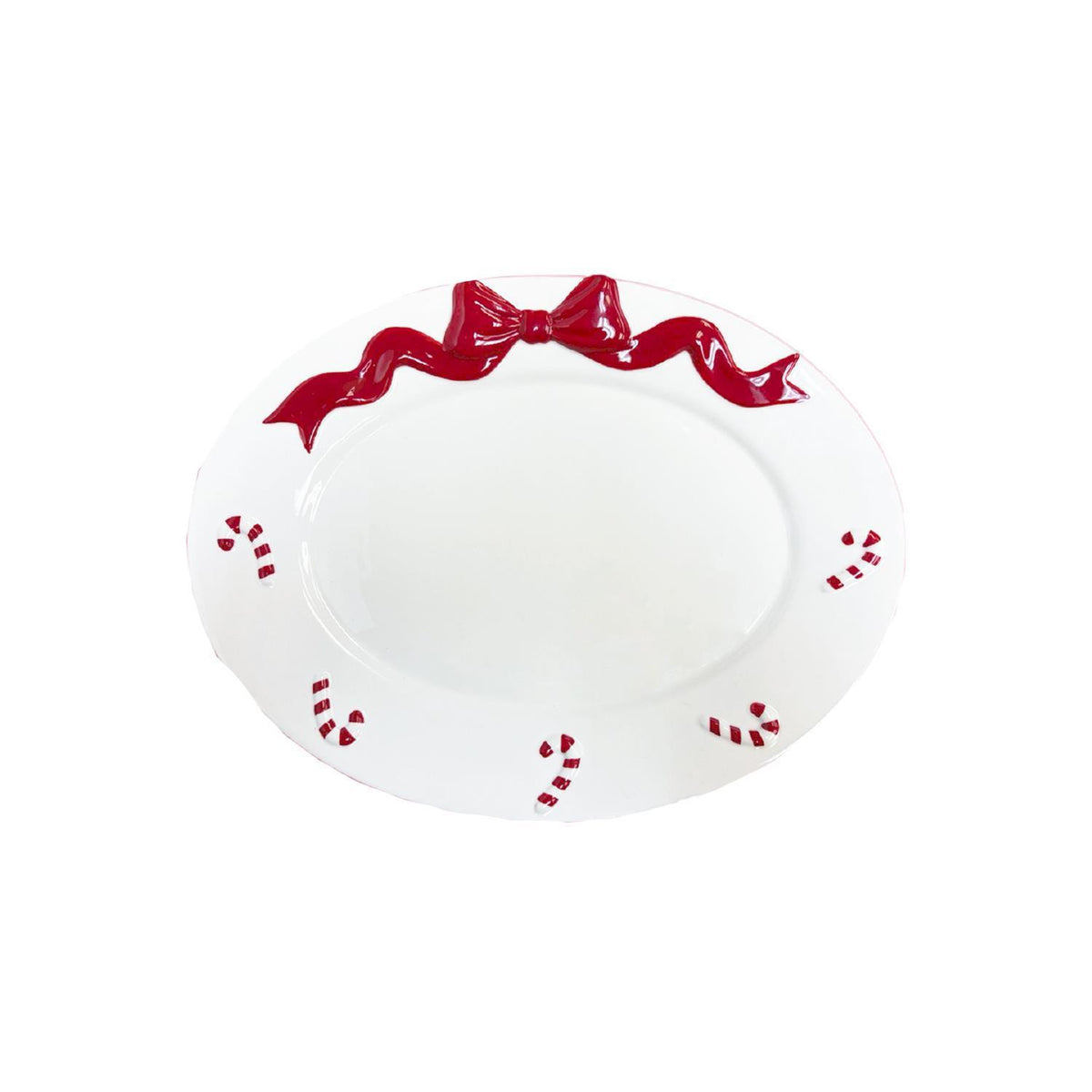 Sculpted Platter Peppermint Twist