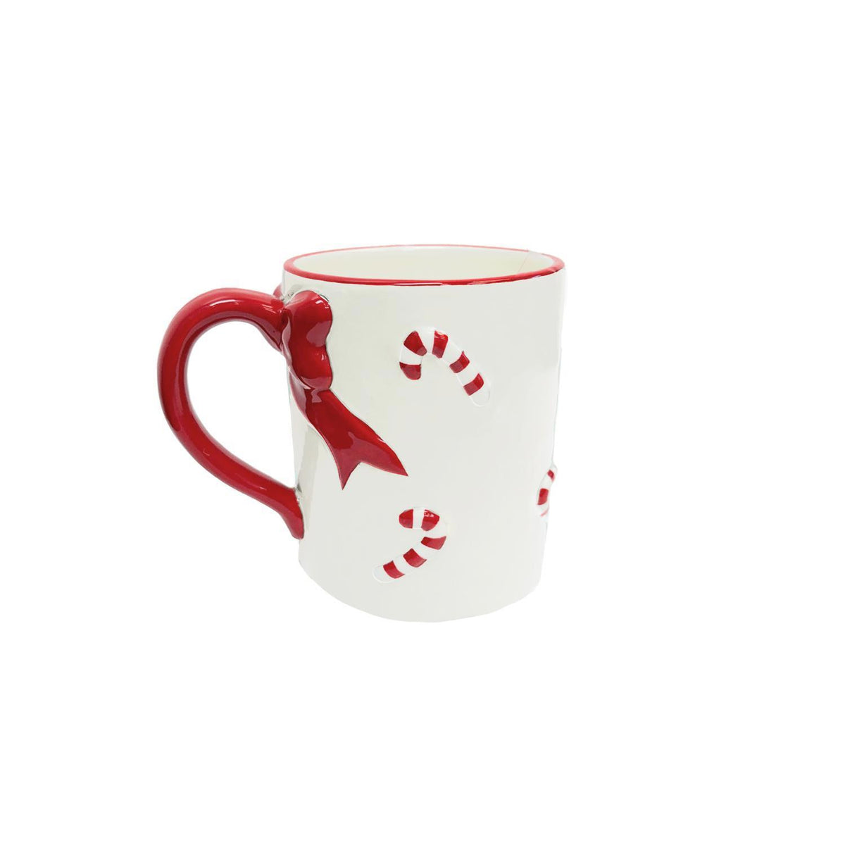 Sculpted Mug Peppermint Twist