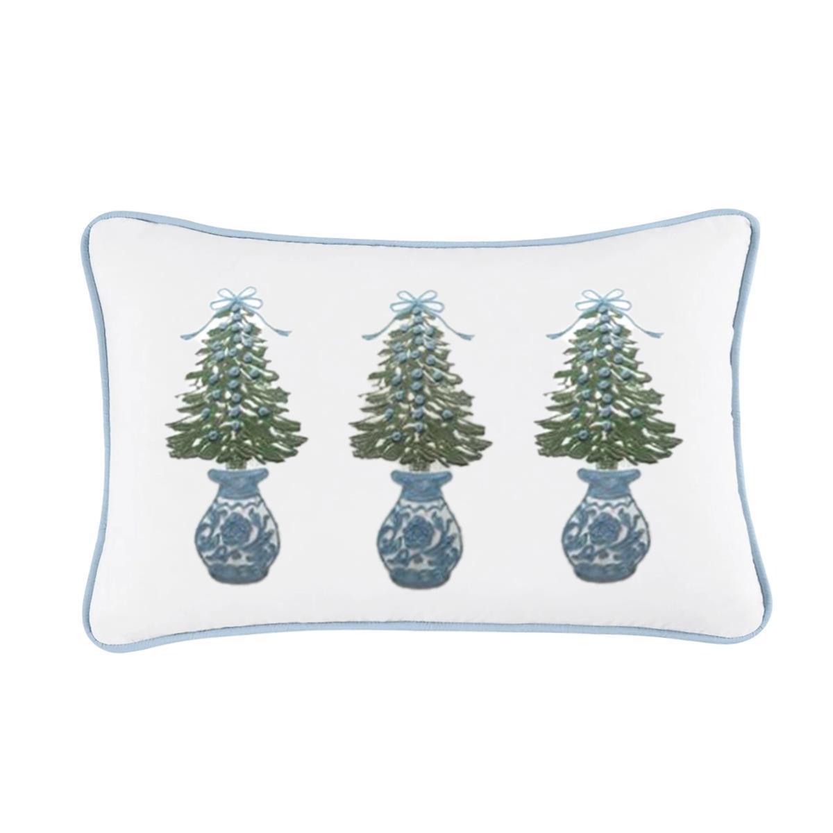 Pillow Lumbar Winter Pines