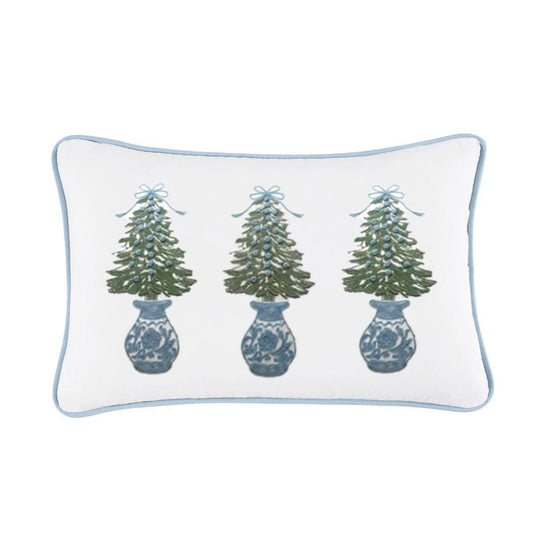 Pillow Lumbar Winter Pines
