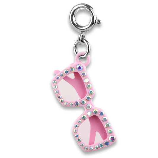 Pink Sparkle Sunglasses Charm