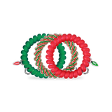 Spiral Hair Coils | Large | Naughty or Nice Hair Ties