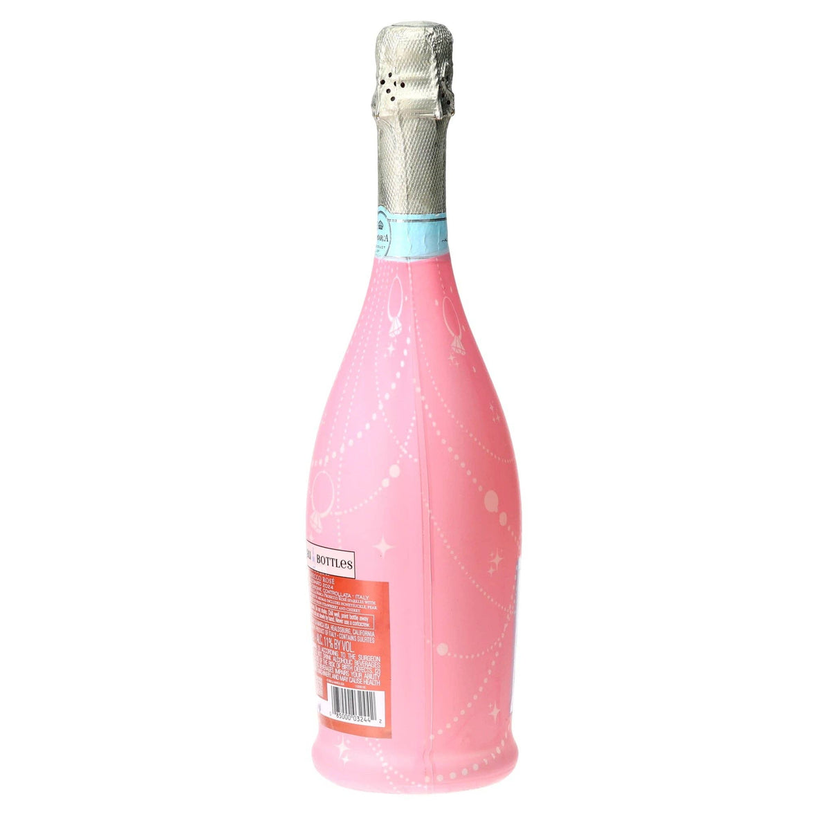 Pink Pearls & Prosecco Prosecco Bottle Wrap