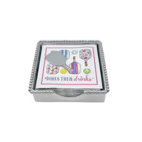 Mariposa cocktail box set - includes napkin and weight