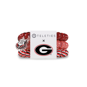 Spiral Hair Coils | Large | Univ. of Georgia Hair Ties