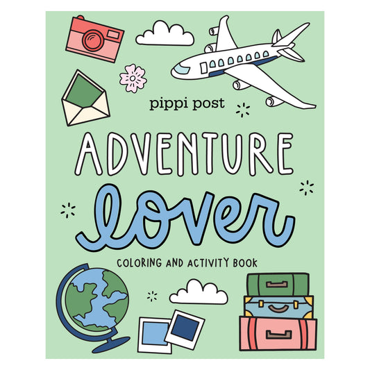Adventure Lover Travel Coloring & Activity Book