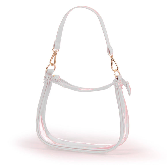 The Clara Clear Purse by Desden in White