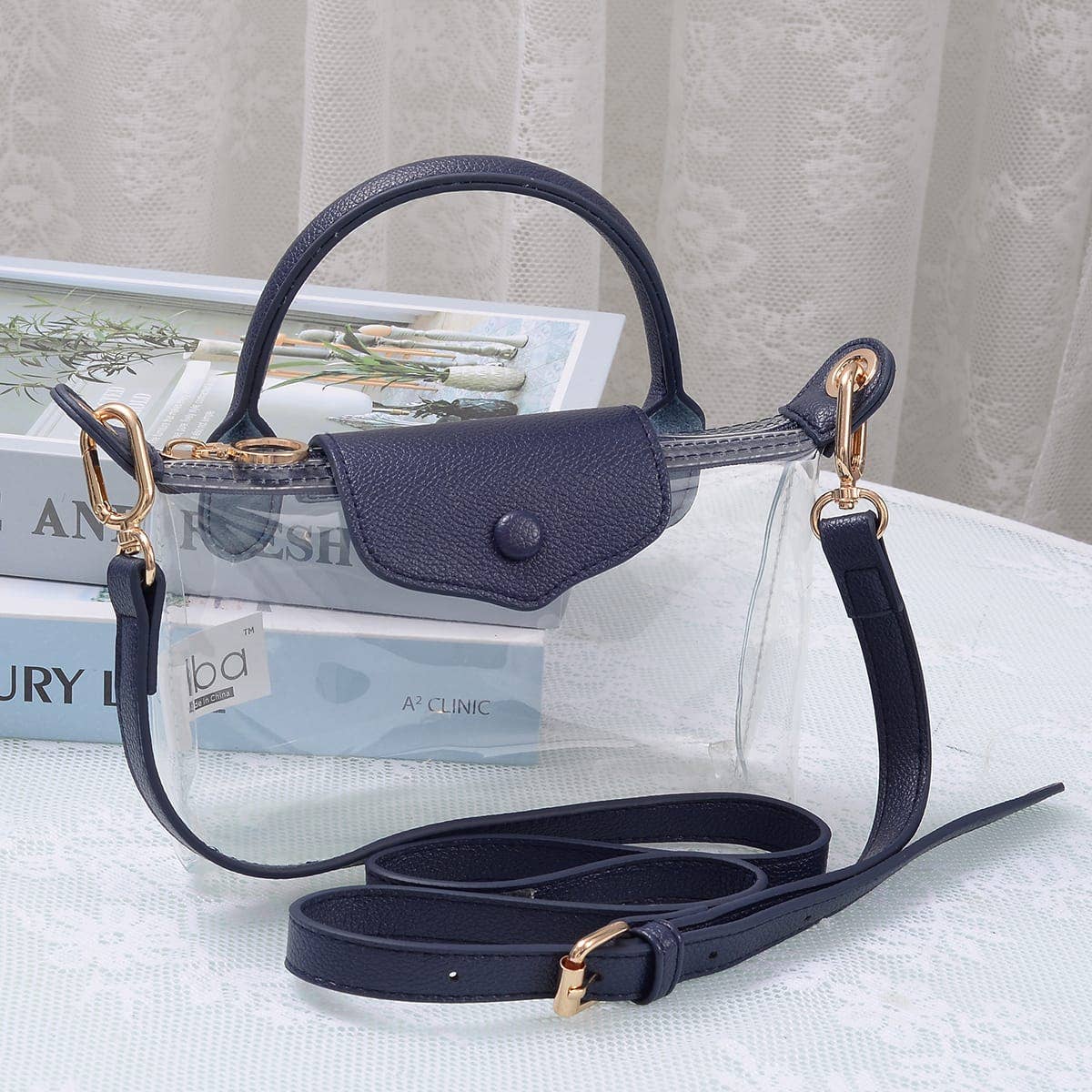 Clear Gameday Mini Crossbody Bag